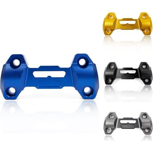 CNC Aluminium Handlebar Bar Clamp Mount Riser for 2013-2016 Yamaha MT FZ 09 2014 2015