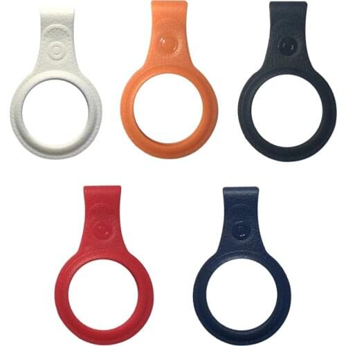 High quality Leather Case For Apple Airtags Protective cover For Apple Locator Tracker Anti-lost Device Keychain Protect Sleeve