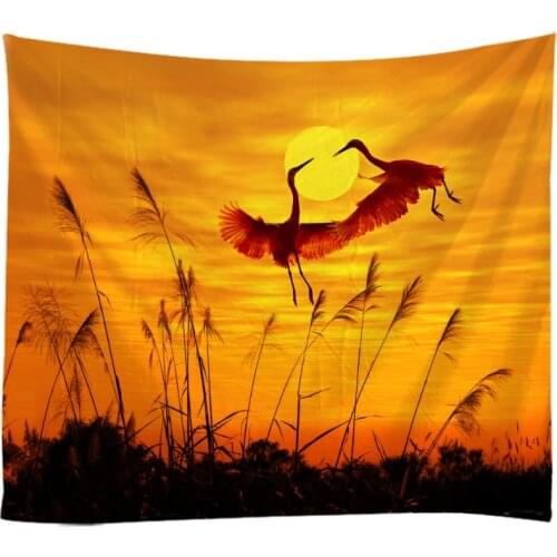 Natural Landscape Tapestry Wall Hanging Cloth Bed Spread Beach Towel Table Cloth YogaMat House Decoration Living Room Decoration