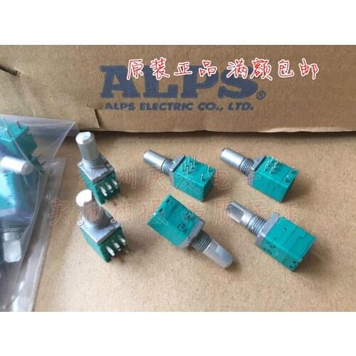 Original new 100% 09 Type precision potentiometer B10K double band switch shaft length 15mm volume switch