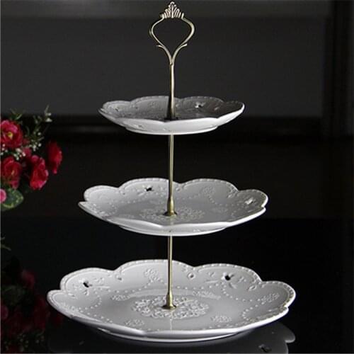 2019 1 Set 2 Or 3 Tiers Sweets Candy Cupcake Tray Wedding Party Cake Display Stand Birthday Party
