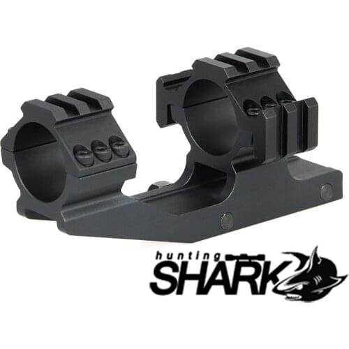 PPT Nieuwe Aankomst Dubbele Ring Cantilever Mount met Rails Ring Diameter 30mm fit 21.2mm Rail voor de Jacht Scope HS22-0242