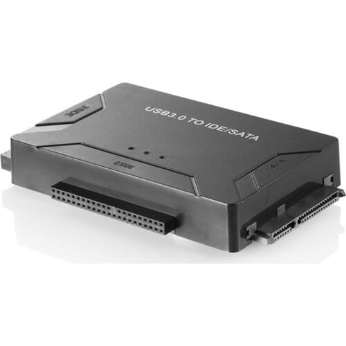 SATA Combo USB IDE SATA Adapter Hard Disk SATA to USB3.0 Data Transfer Converter for 2.5/3.5/5.25 Optical Drive HDD SSD