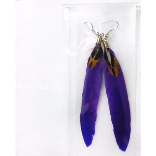 Sexy Earring Feather Dangle Earring Drop Earring Long Tassel Brinco Ear Drops Earring Fashion Performa Jewelry For Women