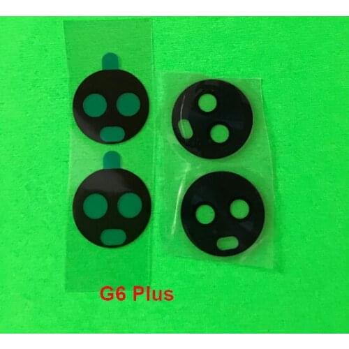 100Pcs Original For Motorola Moto G6 Plus Back Rear Camera Lens Glass Cover with Adhesive Sticker Tape Replacement Parts
