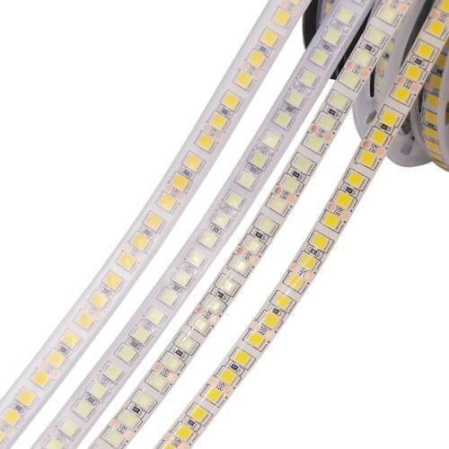 Super Bright 5m 600 LED Strip Light SMD 5054 12V DC 120LEDs/m Waterproof Flexible LED Tape Lights Ribbon Home Decoration
