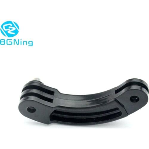 BGNing 7.5cm Short Type Helmet Extension Arm Self Photo Mount For Gopro Max 9 8 7 6 5 4 SJCAM Xiaoyi Action Camera Accessories