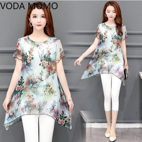 VODA MOMO Short Sleeve Blouses