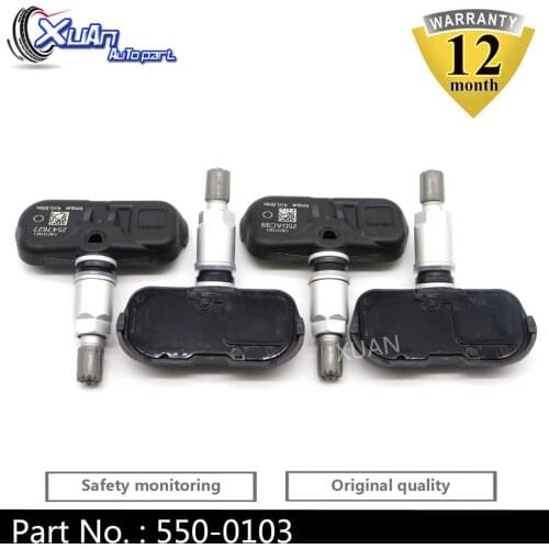 XUAN Tire Pressure Monitoring System Sensor TPMS 550-0103 for Toyota Avalon Corolla Highlander Land Cruiser Matrix Lexus RX350