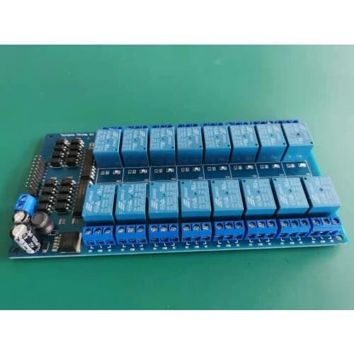 16 Channel 5V Relay Module Board with Optocoupler Power Supply ARM DSP
