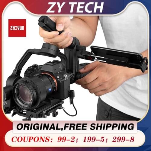 ZHIYUN Weebill Lab Accessories Phone Holder with Crown Gear for Weebill Lab Stabilizer Clip mount foldable phone clamp