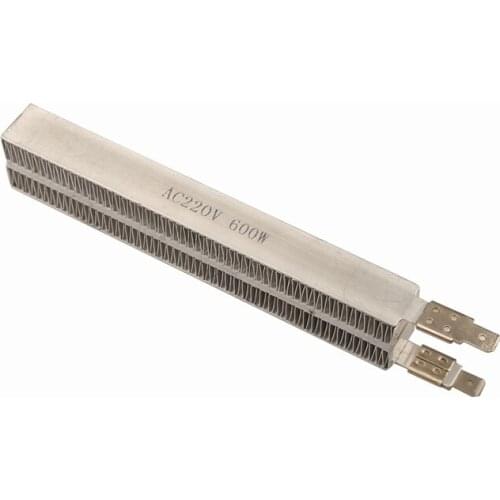 600W 220V Air Heater Electric Heating Element 125x23mm(4.92x0.59") for Clothes Dryer Heating Apparatus Elements Heater Sheet