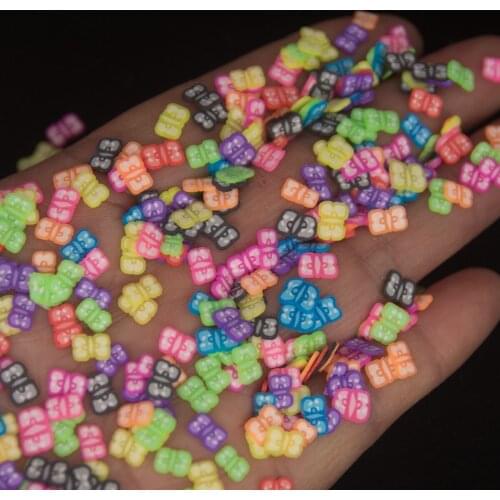 Colorful Butterfly Shape Polymer Clay Slices For Slimes Filling Handcraft Phone Shell DIY Nail Art Resin Epoxy DIY Filler