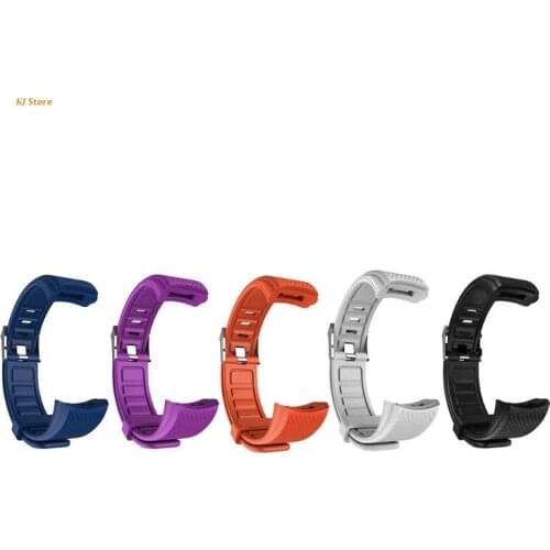 J78F Universal Replacement Watch Bands Strap for C5S C6S C6T TPU Waterproof Bracelet Sports Sweatproof Portable Wristband