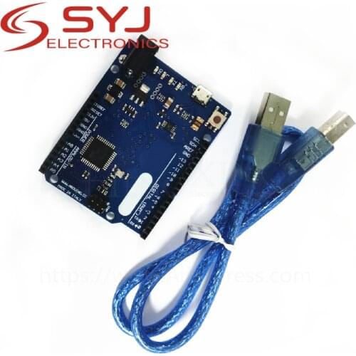 Leonardo Atmega32u4 R3 Microcontrollore Scheda di Sviluppo con Il Cavo Usb Compatibile per For Arduino Fai da Te Starter Kit