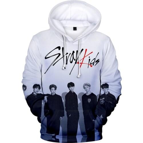 Trendy Classic Novelty Stray Kids 3D Hoodies Sweatshirts Boys/Girls Young People Long Sleeve Hoodie Casual Harajuku Pullovers