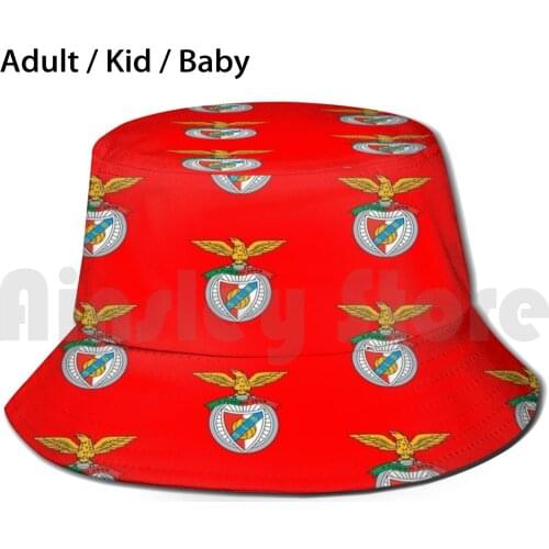 Benfica Bucket Hat Adult kid baby Beach Sun Hats Benfica