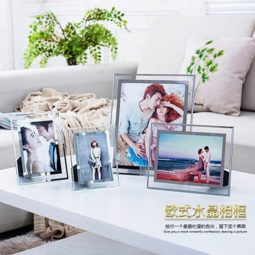 678 inch 10 inch A4 crystal glass certificate certificate frame photo studio photo frame horizontal and vertical