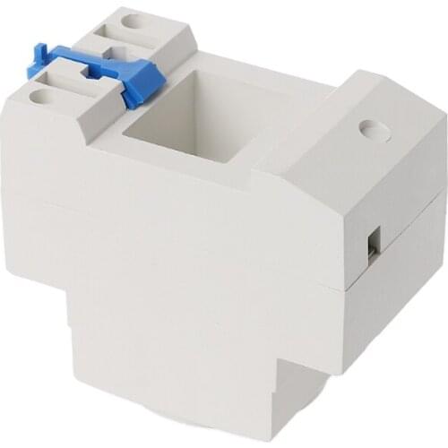 63HA EU Type 35mm DIN Rail Mount AC Power Socket 16A 250V AC Connector