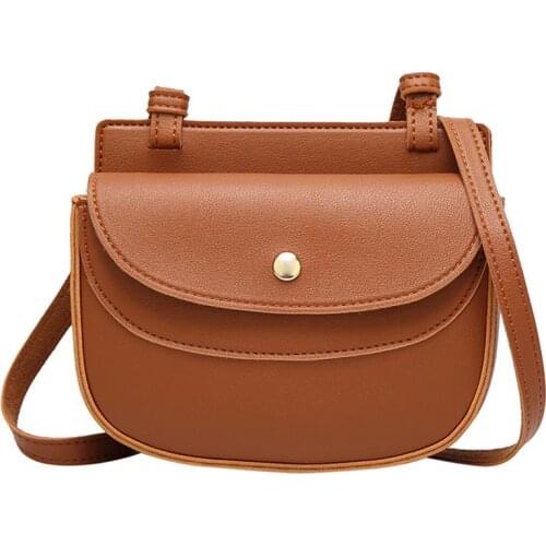 Coofit Mini Fresh Bag For Girls Solid Fashion Shoulder Bag Adjustable Strap Messenger Bag Simple Casual Crossbody Bag For Ladies