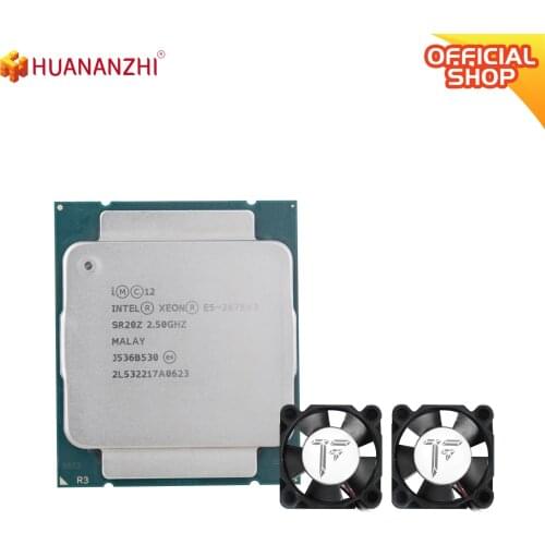 HUANANZHI MOS FAN with CORE i7 6800K 6850K XEON E5 2678 2680 2620 V3 V4 LGA 2011 V3 -3 processor CPU For X99 motherboard