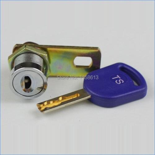 10 pieces 17mm high quality keyed alike cylinderical cam lock display case door lock