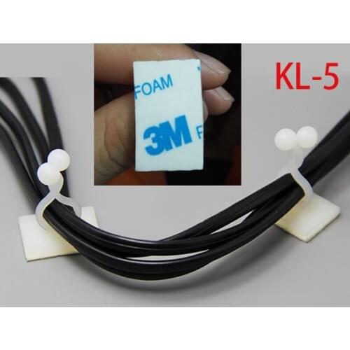 1000Pcs adhesive twist wire zip,cable tie LT 6 PCB cable clamp,Nylon Cable wire clip ties twist wire zip wholesale