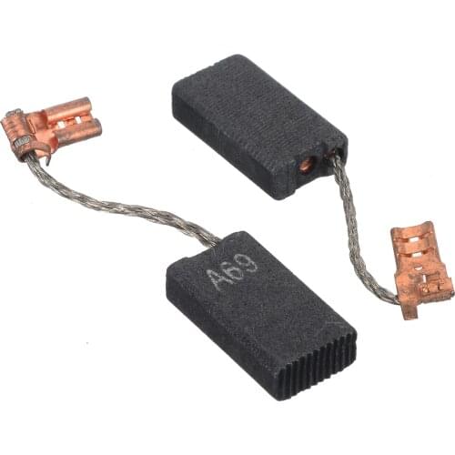 2PCS Carbon Brushes For Bosch GBH5400 GBH5-38 X GSH38 GBH5-40D A69 Angle Grinder