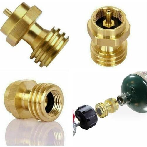 1Pcs Propane Refill Adapter Lp Gas 1 Lb Cylinder Tank BBQ For Camping and Coupler Hiking RV Bottles For Camping Heater