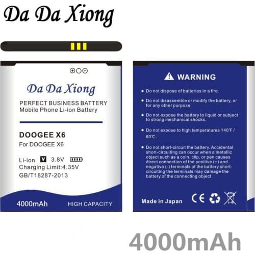 Da Da Xiong 4000mAh DOOGEE X6 Battery for DOOGEE X6 DOOGEE x6 pro Batteries