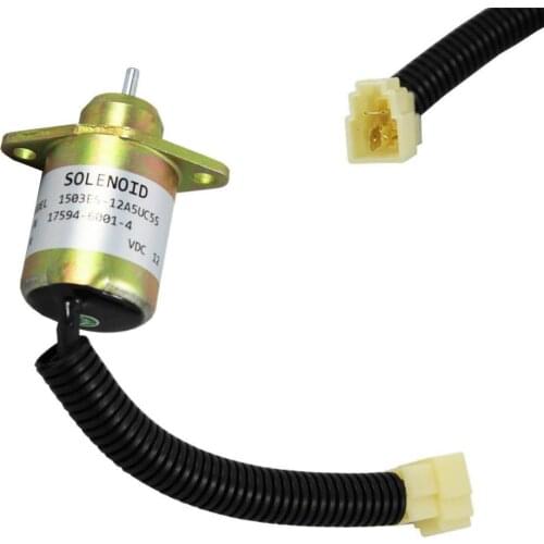 Diesel Engine 12V Stop Solenoid 1503ES-12A5UC5S for KUBOTA SA-4569-T
