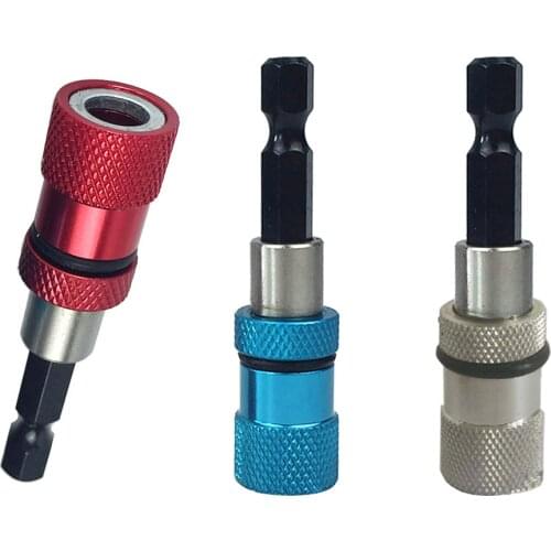 Hex Shank Electric Drill Bit Magnetic Screwdriver Bit Holder Stainless Steel Magnetism drywall screw bit holder Screw Tool