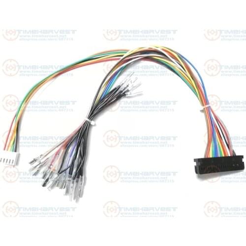 Good quality 1 player Wires for Pandora box Family Version Game machine Cable with 2.8 4.8mm connector wiring to button joystick
