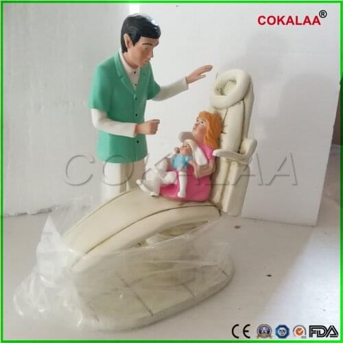 Good quality Dental Artware Teeth Handicraft Dentist Gift Resin Crafts Dental Clinic Decoration Furnishing Articles Creative