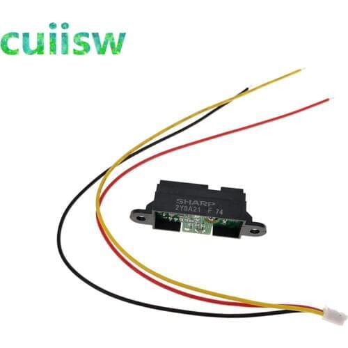 IR Sensor GP2Y0A21YK0F Measuring Detecting Distance Sensor 10 to 80cm with Cable for arduino