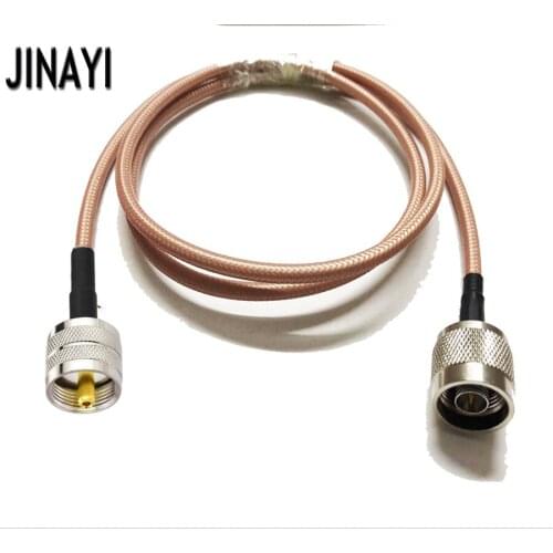 RG142 N Male Plug to UHF PL259 male Plug RF Pigtail Coaxial Cable 1m 3m 5m 10m