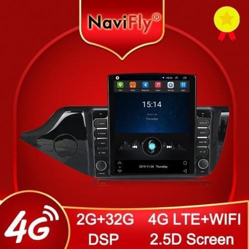 Navifly 9.7" Tesla style for Kia CEED Ceed 2 JD 2012 - 2018 Android Radio Car multimedia player navigation gps No 2 din DVD