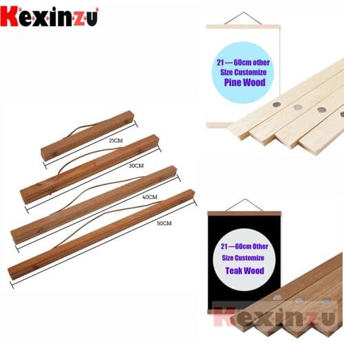 New Magnetic Poster Hanger Frame Diamond Painting Cross Stitch Embroidery Moasic Wooden Frame Photo Frame Canvas Wall Art Craft