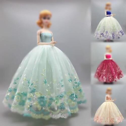 30cm Doll Dress Fashion Clothes for licca For Barbie Doll Accessories Baby Toys Best Girl' Gift