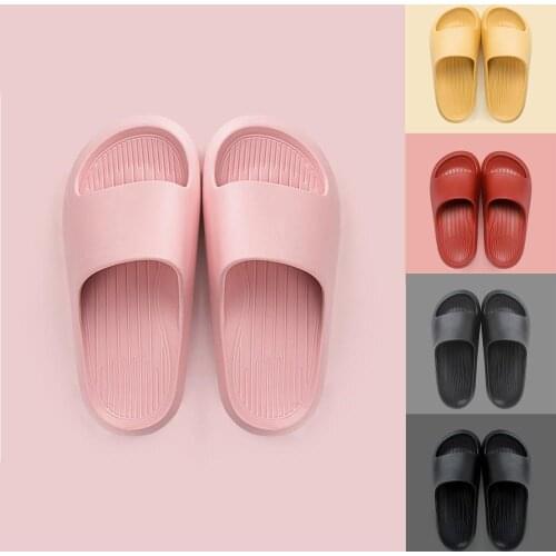 Posee bathroom slippers soft bottom indoor non-slip bath home couple mute home sandals and slippers female summer PS4601