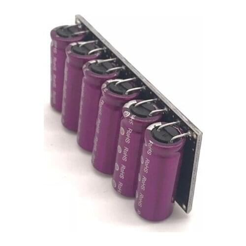 Super Ultracapacitor Backup Power Supply Farad Capacitors Board Single Row 18V 1.6F for Car Protection Module