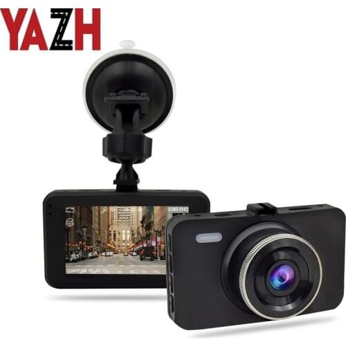 YAZH 3'' FHD IPS 1080P Car Dvr Camera Driving Video Recorder Car Dash Camera Night Vision G-sensor Black Box TV Parking Monitor