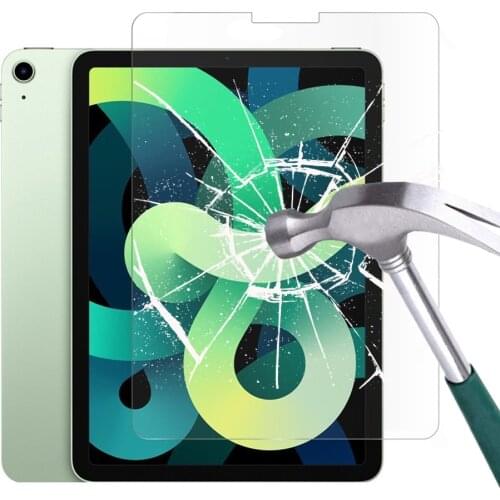 Tempered Glass Screen Protector For iPad Air 4 10.9 iPad 2 3 6 7 8th Pro 9.7 10.2 10.5 11 Inch Mini 5 7.9 Tablet Protective Film