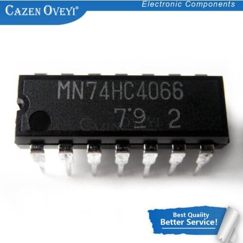 10pcs/lot SN74HC4066N DIP-14 SN74HC4066 DIP 74HC4066N 74HC4066 In Stock