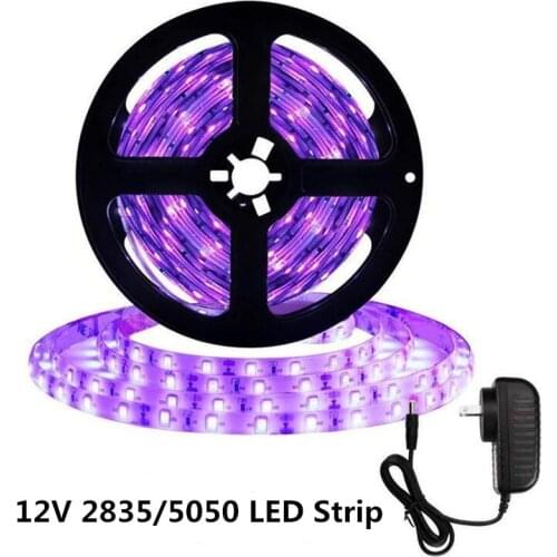 5M 10M 2835 5050 Led Strip DC 12 V RGB Flexible Tape Led Ribbon Led Strip Light With IR Remote For Home kitchen Christmas Party