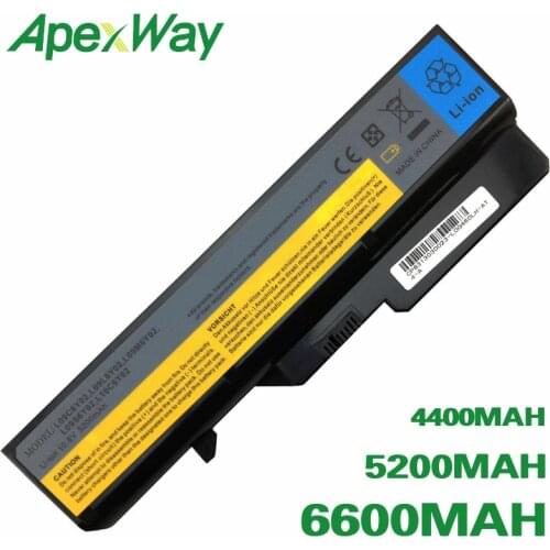 ApexWay Battery For Lenovo Y471D Y471N Y471P 57Y6625 57Y6626 121001073 121001074 L10C6F01 L10P6F01 L10P6Y01 L10S6F01