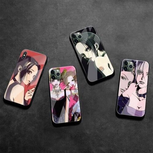 Anime NaNa osaki Phone Case Tempered Glass For iPhone 12 Pro Max Mini 11 Pro XR XS MAX 8 X 7 6S 6 Plus SE 2020 cover