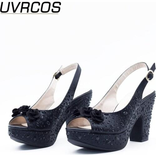 Nigerian Women Party Pumps High Heels Summer High Heeled Shoes for Women High Quality African Wedding LIGHT Luxury Women Shoes