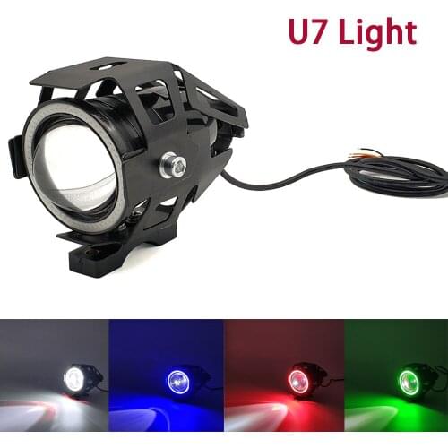 For Yamaha TTR125 TTR250 ttr 125 250 600 TTR600 Motorcycle Headlight spotlight moto U7 LED Light motorcycle accessories