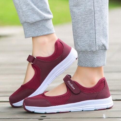 Vulcanize Shoes Women Shoes Breathable Mesh Vulcanize Shoes Summer Women Casual Shoes Super Light Mesh Women Solid Sneakers